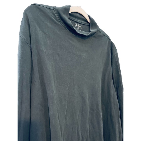 LL BEAN FOREST GREEN LONG SLEEVE SHIRT FOR MEN SIZE XL - Picture 5 of 5